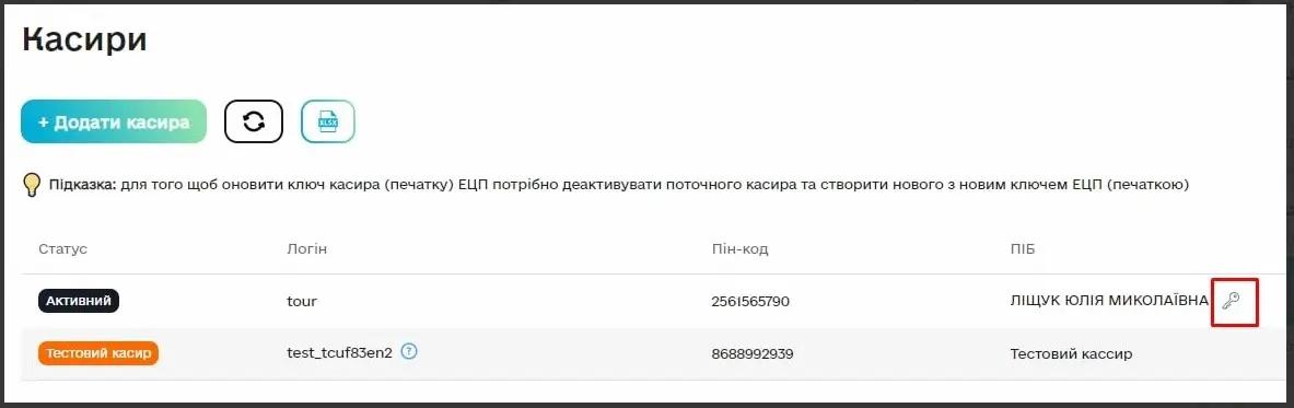 Checkbox cashiers, Unitsoft