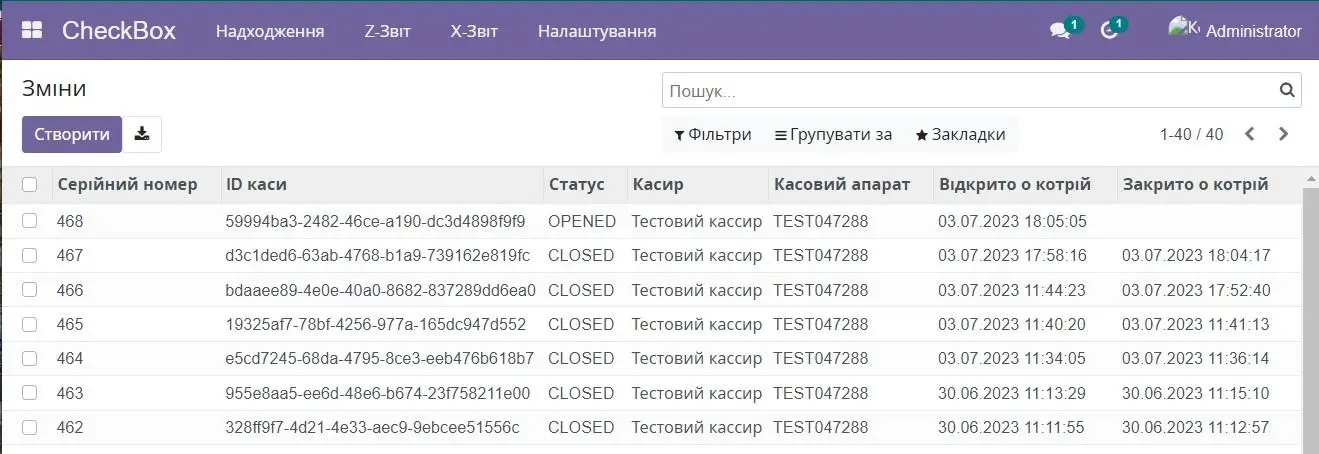 Підключення ПРРО в CRM для Prom в Odoo, Unitsoft