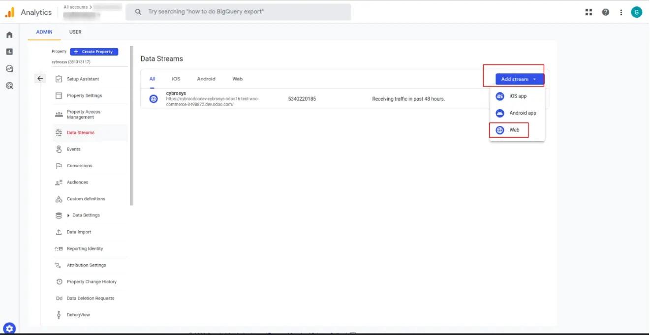 Web flow in Google Analytics, Unitsoft