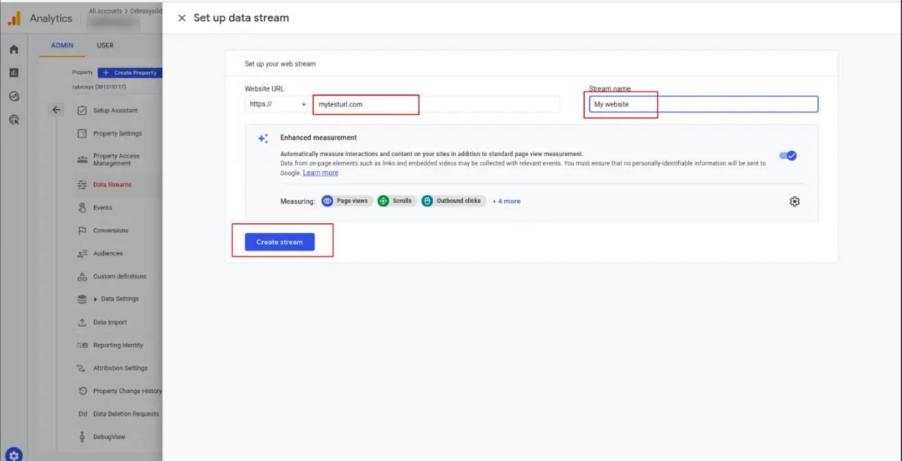 Creating a flow in Google Analytics, Unitsoft