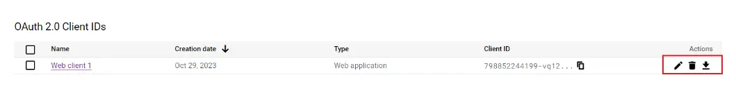 OAuth Client ID у Google Cloud для інтеграції з системами