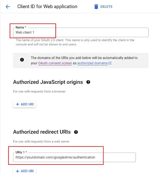 Налаштування OAuth Client ID у Google Cloud для інтеграції з Odoo