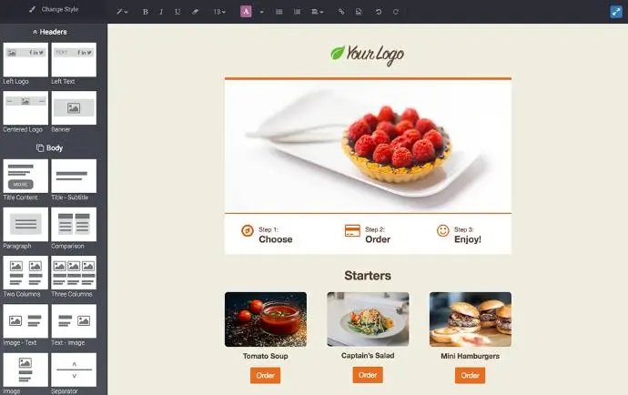 Odoo email редактор шаблонів