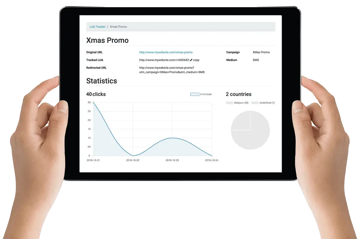 Odoo Marketing: відстеження посилань (link tracker) та аналітика кліків кампанії