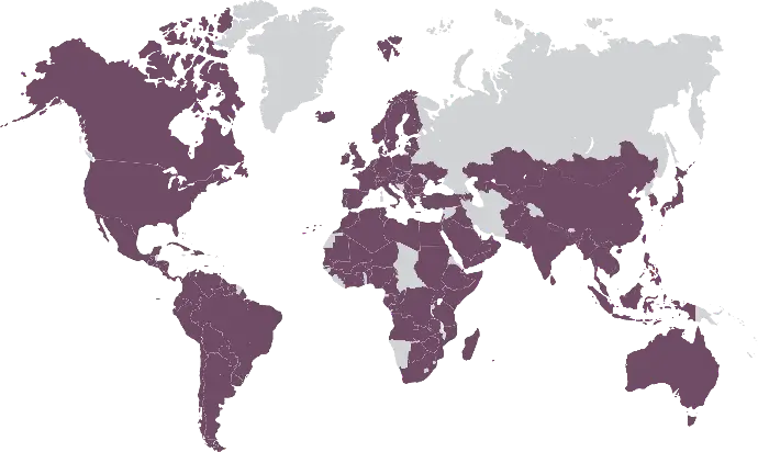 Odoo ERP: глобальне покриття та використання системи по всьому світу