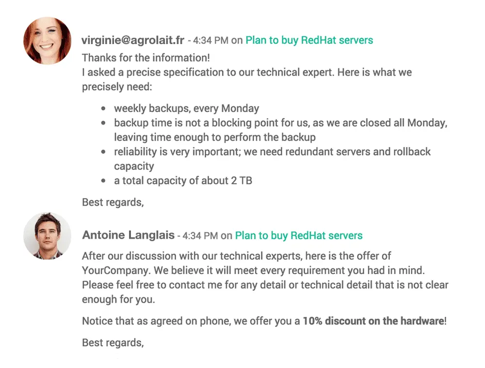Комунікація з клієнтом в Odoo — обговорення вимог та комерційної пропозиції