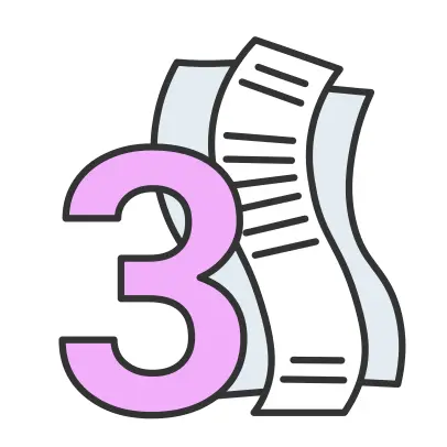 Зберігання чеків протягом 3 років