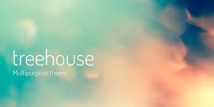 Treehouse мультицільова тема — сучасний дизайн для сайту та CMS