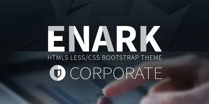 ENARK корпоративна тема — адаптивний HTML5 Bootstrap шаблон для бізнес-сайту
