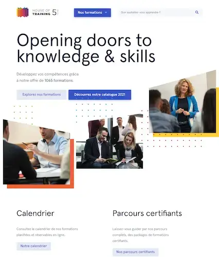 House of Training — сайт онлайн навчання та курсів для розвитку навичок