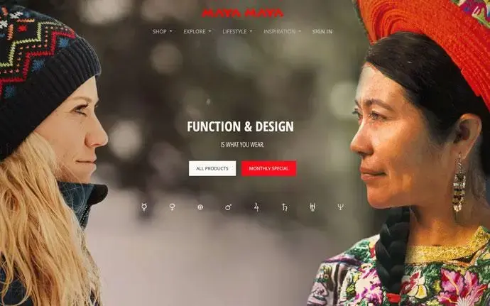 Maya Maya сайт — етнічний одяг, стиль та дизайн fashion бренду